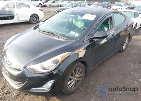 2015 Hyundai Elantra Se z USA, uszkodzony, nr VIN KMHDH4AE3FU263740
